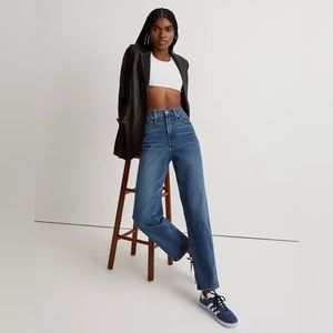 Madewell Perfect Vintage Straight Jean in Mayfield Wash